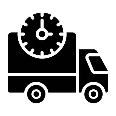 Perfect design icon of Delivery time