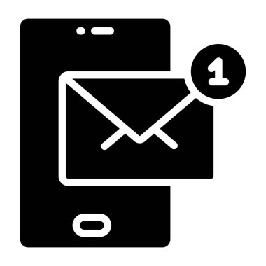 Mobil e- postanın mükemmel tasarım simgesi