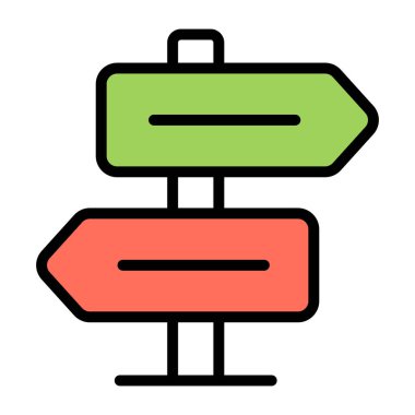 Roadboard 'un modaya uygun tasarım simgesi