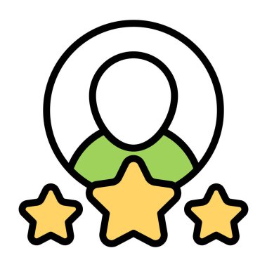 Müşteri derecelendirmesinin en iyi tasarım simgesi