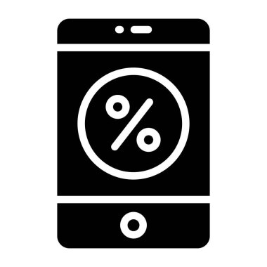 Çevrimiçi indirimin en iyi tasarım simgesi