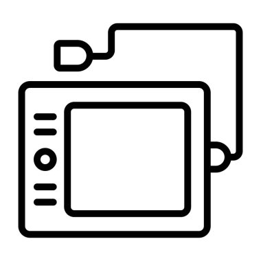 Veri kablosunun premimium indirme simgesi 