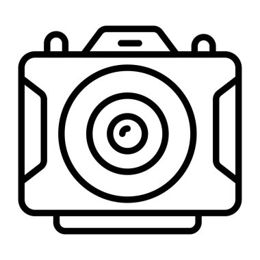 Kameranın premimium indirme simgesi 