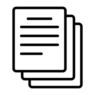 Dosyaların moda tasarım simgesi