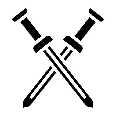 Savaş aracı konsept simgesi, çapraz bulmacanın vektör tasarımı 