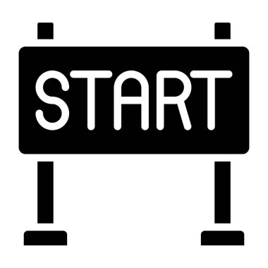 Başlangıç satırının bir simge tasarımı