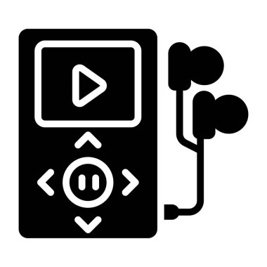 Vector design of mp3 player 