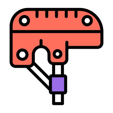 Düz dizaynlı spor başlığı simgesi