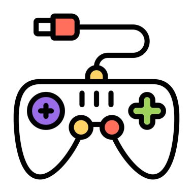 Gamepad 'in modern tasarım simgesi