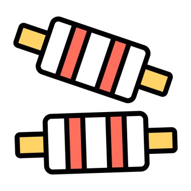 Dambılların modaya uygun vektör tasarımı