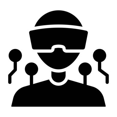 VR kulaklığın mükemmel tasarım simgesi