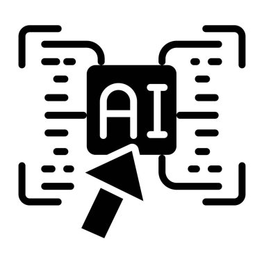 ai teknolojisinin moda tasarım simgesi 