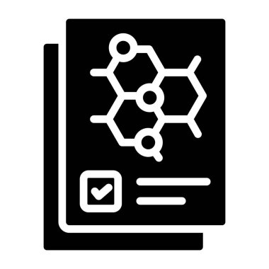 Modern design icon of compound 