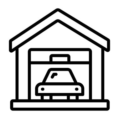 Garajın en iyi indirme simgesi