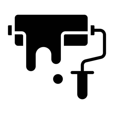 Boya silindirinin mükemmel tasarım simgesi