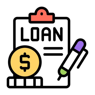 Kredi kağıdının yaratıcı tasarım simgesi 