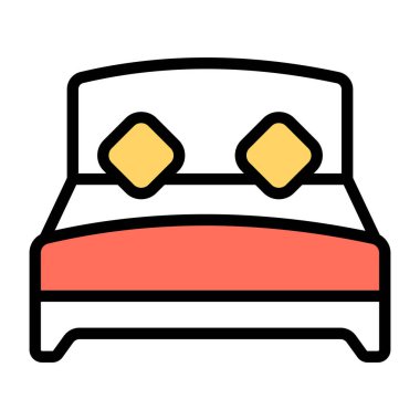 Premium download icon of bed