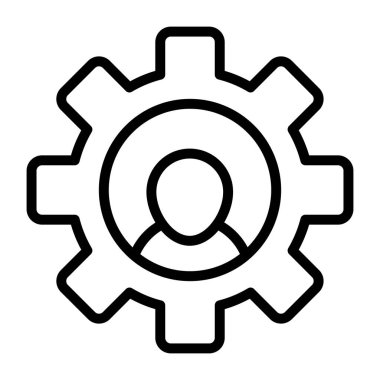 Kullanıcı yönetiminin bir moda tasarım simgesi