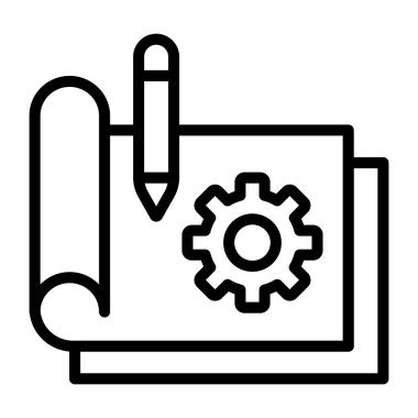 Prototipin yaratıcı tasarım simgesi