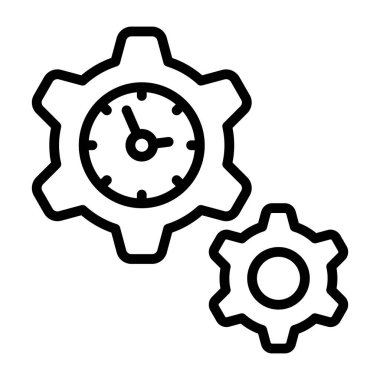 Yaratıcı Tasarım Zaman Yönetimi Simgesi