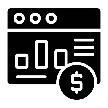 Çevrimiçi iş analizlerinin bir sembol tasarımı