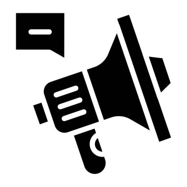 Megafonun modern tasarım simgesi