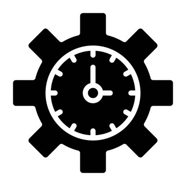 Zaman yönetiminin sağlam bir tasarım simgesi