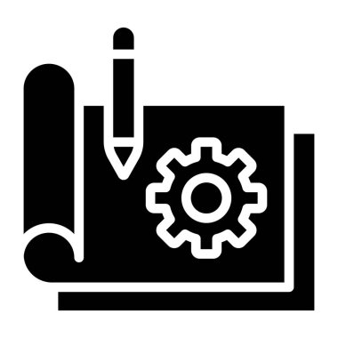 Prototipin yaratıcı tasarım simgesi
