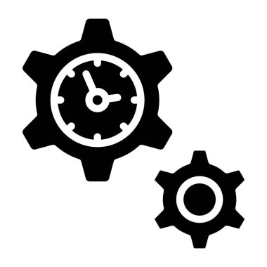 Yaratıcı Tasarım Zaman Yönetimi Simgesi