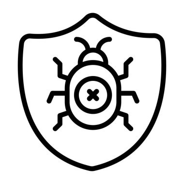 Antivirüsün güzel bir tasarım simgesi