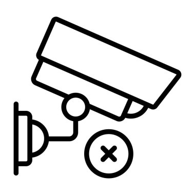 Kamera olmayan mükemmel tasarım simgesi