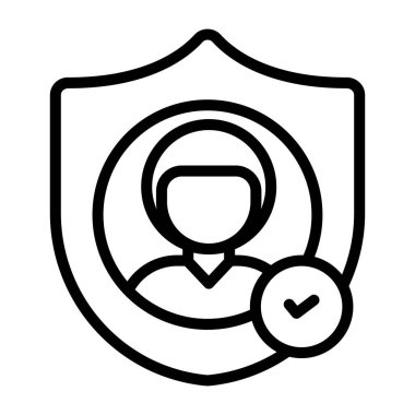 Kullanıcı korumasının bir simge tasarımı