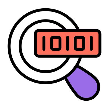 İkili aramanın güzel bir tasarım simgesi