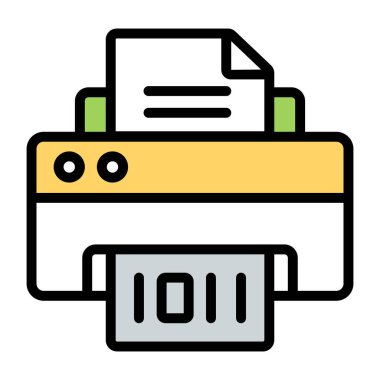 Yazıcının mükemmel tasarım simgesi