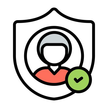 Kullanıcı korumasının bir simge tasarımı