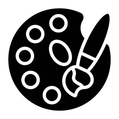         Boya paletinin son moda vektör tasarımı 