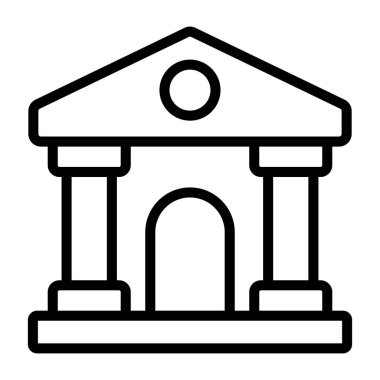 Bankanın satır tasarım simgesi