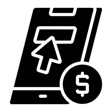 Perfect design icon of mobile payment