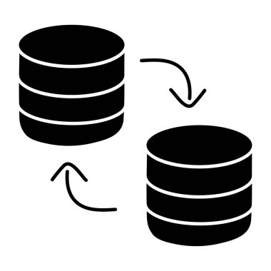 Para değişimi için mükemmel tasarım simgesi