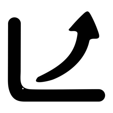 Büyüme grafiğinin en iyi tasarım simgesi