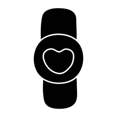 Akıllı saatin güzel bir tasarım simgesi