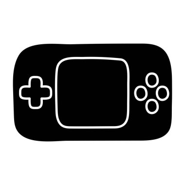Oyun konsolunun prefect tasarım simgesi