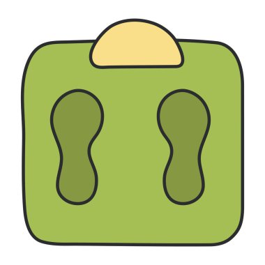 Tartma ölçeğinin güzel bir tasarım simgesi