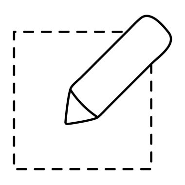 Yazmanın renkli tasarım simgesi 