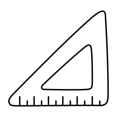 Dikdörtgen ölçeğin mükemmel tasarım simgesi 