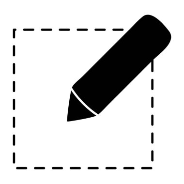 Yazmanın sağlam bir tasarım simgesi 