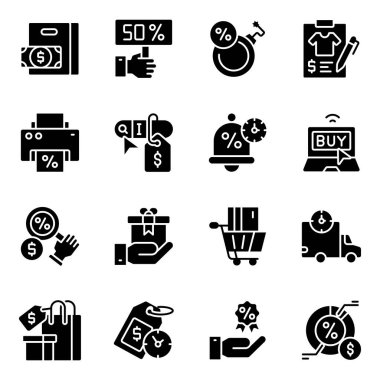 Alışveriş Paketi ve Dağıtım Simgesi