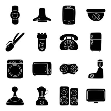 Elektronik Katı Simge Paketi