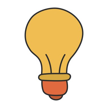 Yaratıcı fikrin modern tasarım simgesi