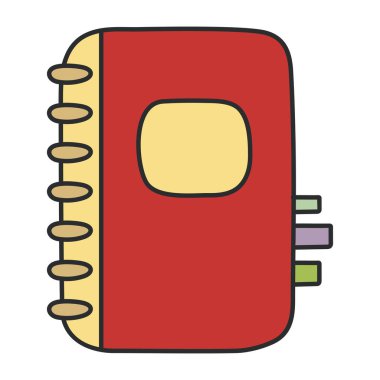 Dizüstü bilgisayarın kavramsal düz tasarım simgesi